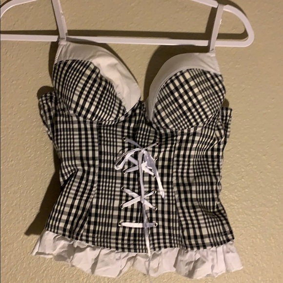 Adorable bustier baby doll top - Picture 2 of 6